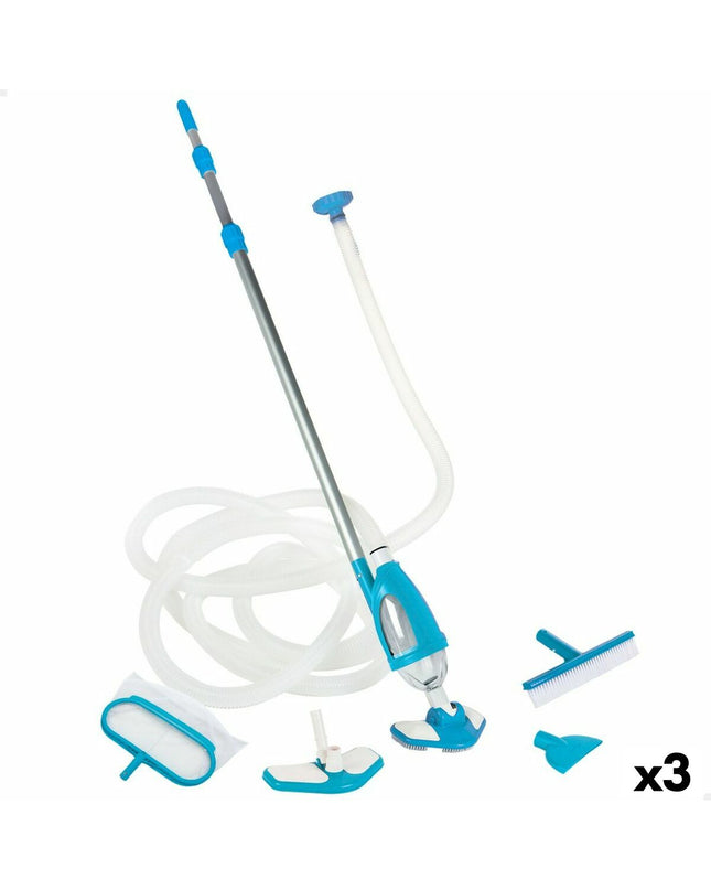 Intex zwembad onderhoudskit met 3 stuks voor tuin, zwembaden en jacuzzi's, inclusief reinigingsgereedschap en accessoires