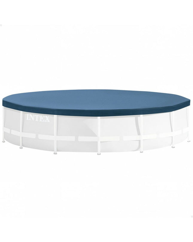 Intex metal frame pool cover for 366 x 25 x 366 cm swimming pool, suitable for garden pools and outdoor use