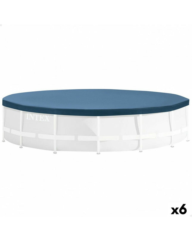 Intex 28031 Metal Frame Pool cover for 366 x 25 x 366 cm garden pool, outdoor swimming pool accessory