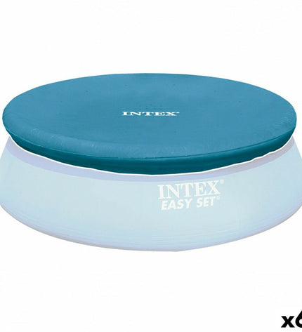 Intex Easy Set swimming pool cover for 366 x 20 cm Intex pool, outdoor garden water protection accessory.
