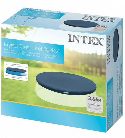 Intex Easy Set swimming pool cover for 366 x 20 cm Intex pool, outdoor garden pool accessory, protective cover for swimming pools