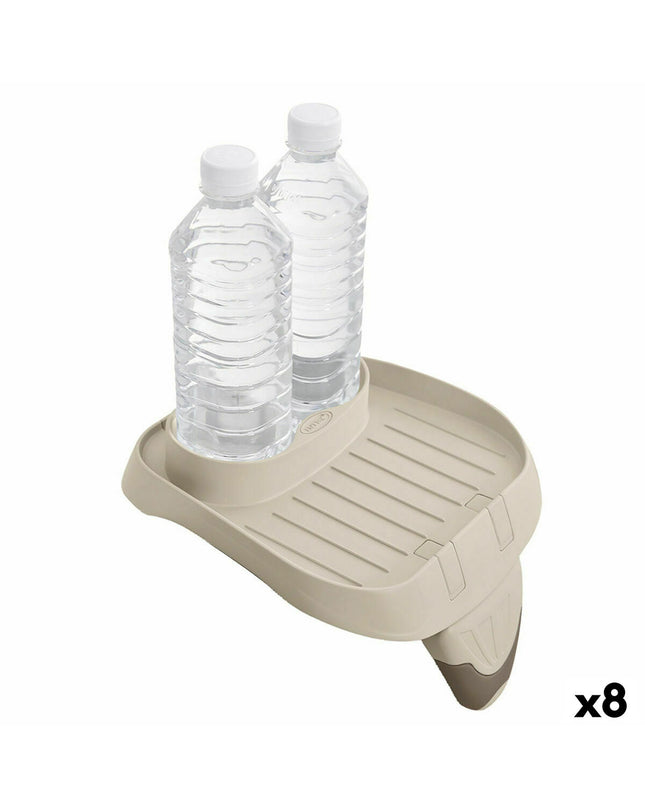Intex Bekerhouder voor PureSpa tuin jacuzzi, stevig plastic cup holder designed for outdoor hot tubs and spa accessories