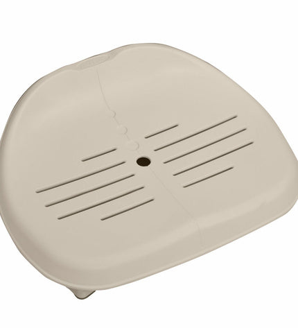 Intex PureSpa outdoor garden hot tub with built-in seating and relaxing jacuzzi features, ideal for backyard leisure.