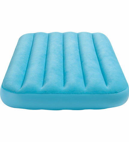 Six Intex Cozy Kidz air mattresses for children, 88 x 18 x 157 cm, suitable for camping and outdoor activities.