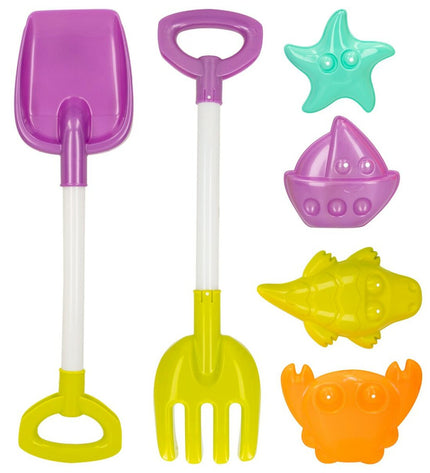 Colorbaby 39 cm strand toy set with 24 colorful pieces, ideal for children's outdoor play and educational fun.