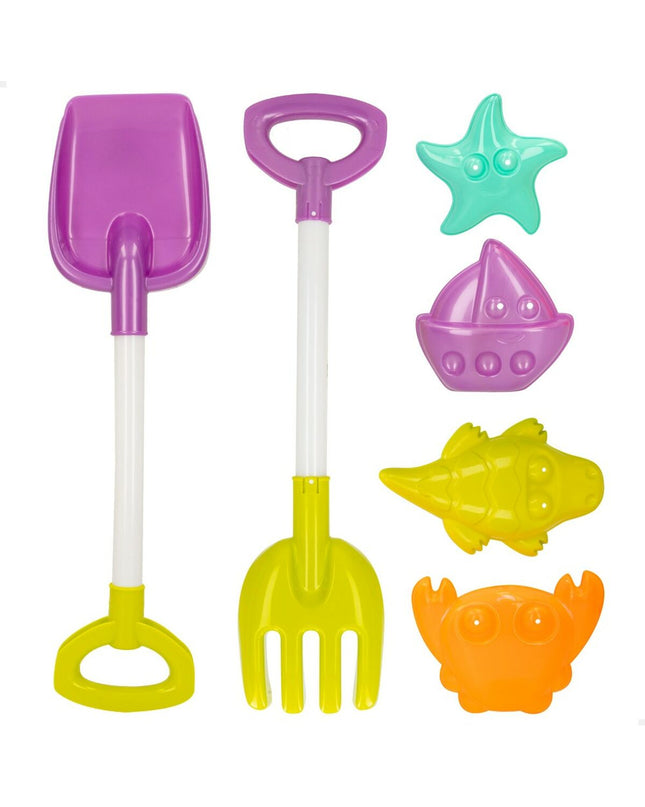 Colorbaby 39 cm strand toy set with 24 colorful pieces, ideal for children's outdoor play and educational fun.