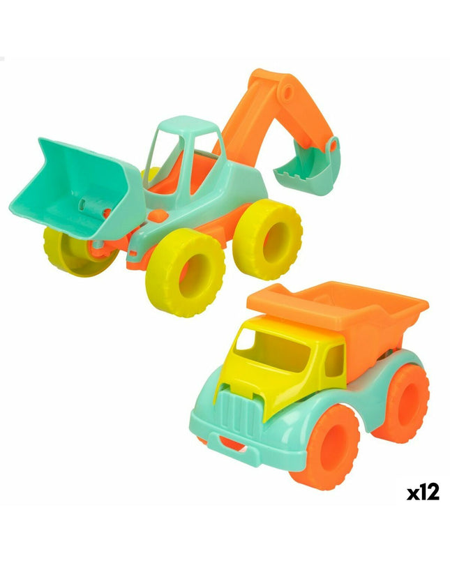 Colorbaby Strandspeelgoedset with 2 pieces, made of polypropyleen, colorful toy set for play and outdoor activities.