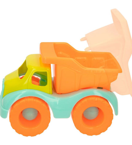 Colorbaby strandspeelgoedset with 12 polypropyleen pieces for outdoor play and games, colorful and safe for children.