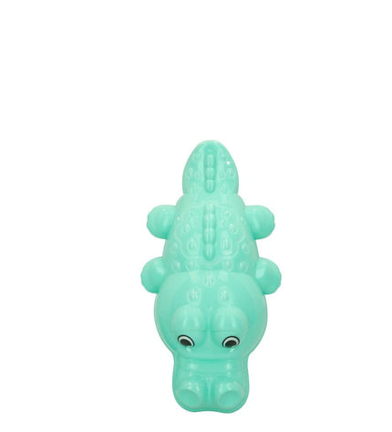Colorbaby Strandspeelgoedset with 24 polypropyleen crocodile-shaped scoops, ideal for outdoor play and games.