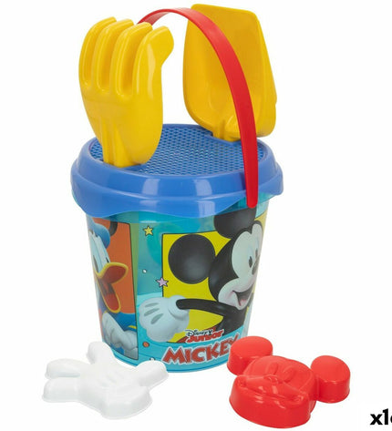 Set of 16 Mickey Mouse-themed strand toys, 18 cm, featuring Mickey Mouse icons for outdoor play and fun.