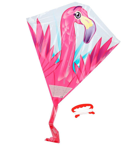 Pink flamingo pool floats from Eolo, 59x55 cm, set of 24, designed for outdoor recreational water activities.