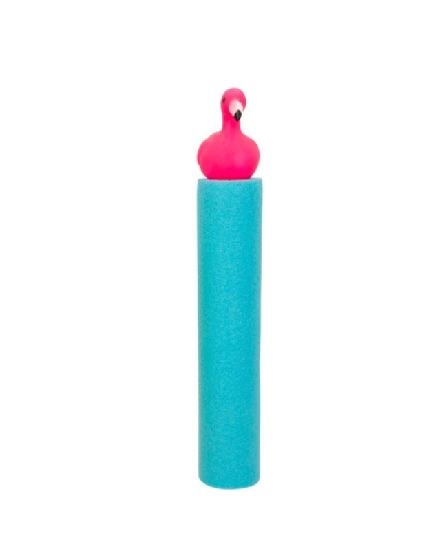 Colorbaby Roze flamingo waterwerper toy, 80 ml, in packaging of 24, ideal for outdoor play and sports activities.