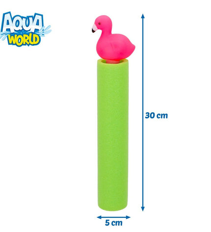 Colorbaby Waterwerper Colorbaby Roze flamingo toy, 80ml, set of 24, suitable for outdoor play and water games.
