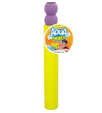 Colorbaby AquaWorld waterwerper toy set with 16 colorful water guns, perfect for outdoor play and water games.