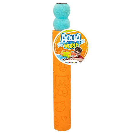 Colorbaby AquaWorld waterwerper set with 16 colorful water guns, ideal for outdoor play and summer fun.