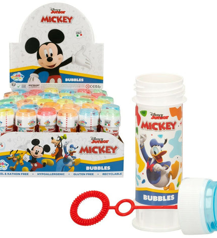 Bellenblazer Mickey Mouse 60ml colorful bubble toy with Mickey design, perfect for outdoor play, 216 pieces in the set