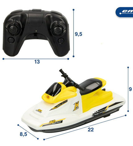 Two colorful Colorbaby toy jetskis for children, featuring bright details and playful design, part of toy vehicles collection.