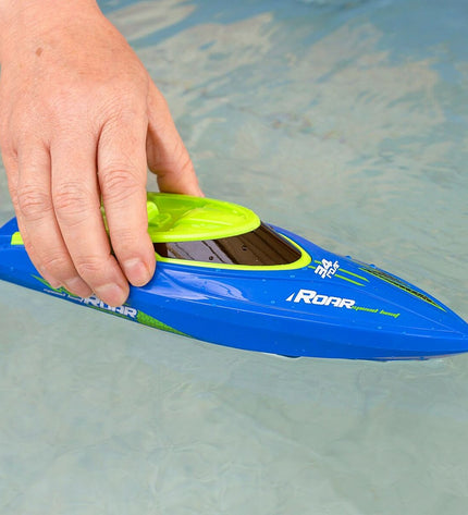 Colorbaby radio-controlled toy boats, set of two, featuring colorful design and realistic boat details for kids’ play.