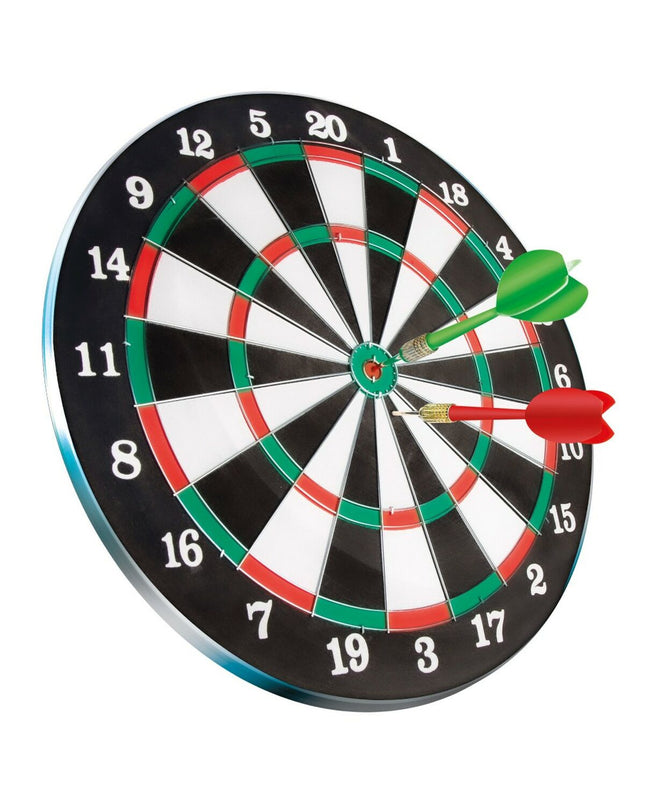 Aktive dartboard with 37 cm diameter, suitable for sport and outdoor dart games, shown in the image.