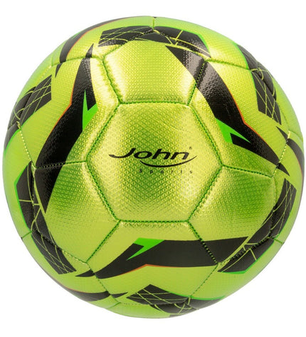 Set of 12 John Sports Competition Techno footballs, 22 cm, made of imitation leather, suitable for sport and outdoor play.