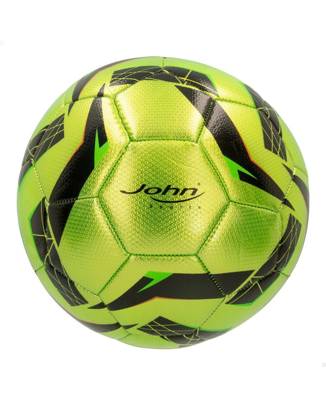 Set of 12 John Sports Competition Techno footballs, 22 cm, made of imitation leather, suitable for sport and outdoor play.