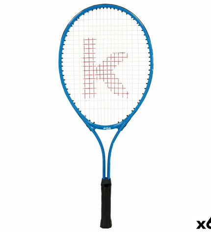 Colorful Aktive kids' tennis racket with a multicolour design, suitable for children playing tennis or outdoor sports.