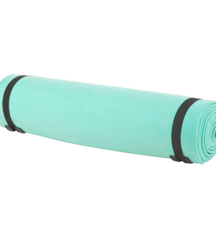 Set of 12 Aktive multicolour camping mats, 180x50x0.5 cm, ideal for outdoor camping and hiking activities.