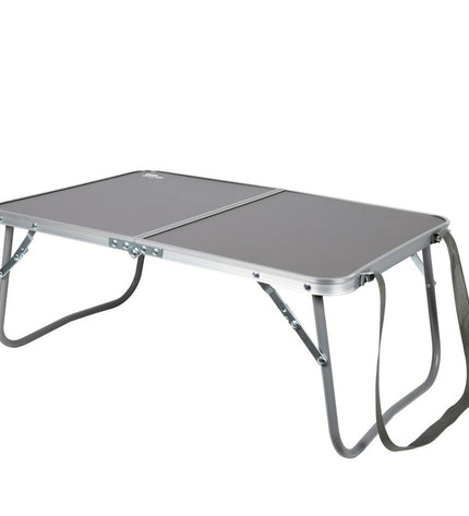 Set of four Aktive camping foldable tables in anthracite, measuring 60x25x40 cm, suitable for outdoor camping and activities.