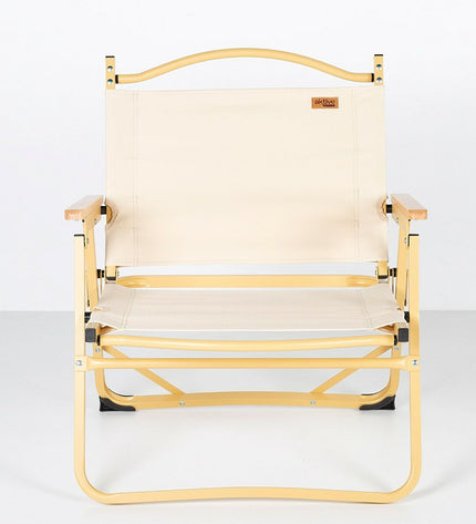 Pair of Aktive Sabana foldable camping chairs with black seats and silver frames, compact for outdoor camping and hiking.