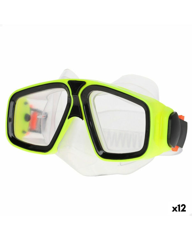 AquaSport Duikbril AquaSport diving goggles set with 12 pieces, suitable for water sports and outdoor diving activities.