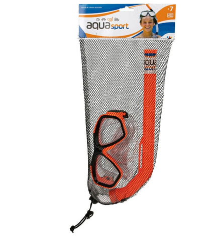Colorbaby children's snorkel mask and snorkel set, aqua sport outdoor gear, with 12 pieces for kids' water activities