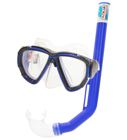 Colorbaby aqua children's snorkel mask and tube set for water sports, includes six colorful masks and snorkels for kids and adults