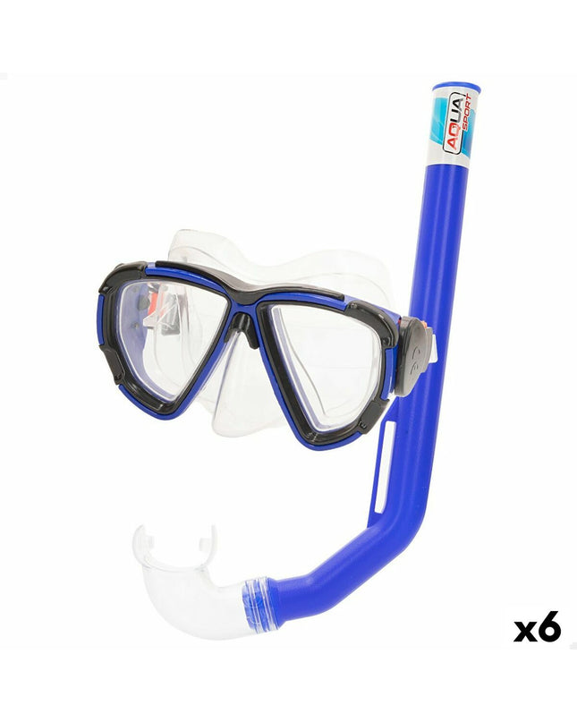 Colorbaby kids' snorkel mask and snorkel set for children, includes aqua-colored snorkel and mask for water sports and outdoor swimming.