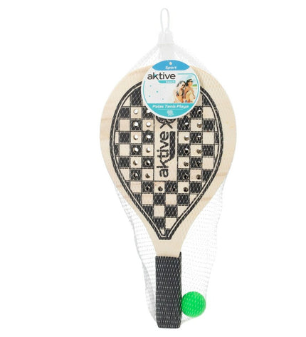 Set of 24 Aktive beach and outdoor game strandschepjes, 20.5 x 39.5 cm, ideal for outdoor play and sports.