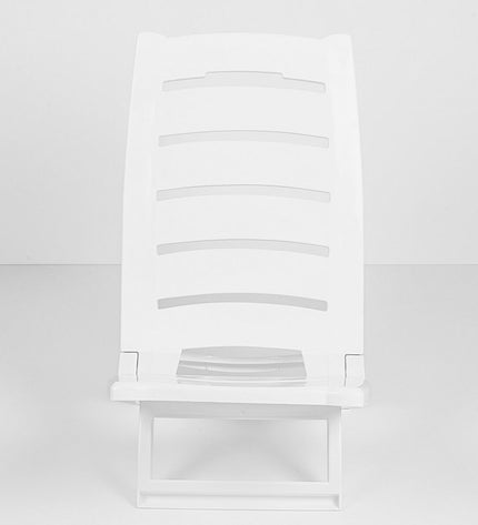 Set of four Aktive foldable outdoor chairs in black, compact design for camping and hiking, measuring 38 x 65 x 36 cm.