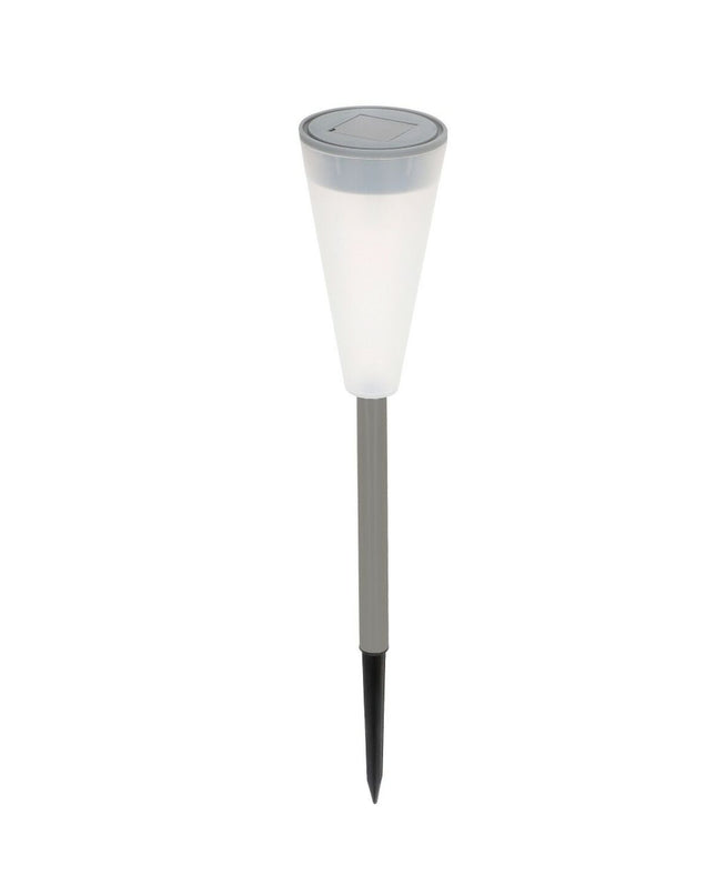 Set of 24 Aktive solar garden lights with plastic casing, measuring 6.7 x 39 x 6.7 cm, for outdoor decorative lighting.