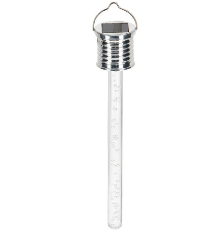 Set of 24 Aktive outdoor garden decorative solar lamps, 3 x 17.5 x 3 cm, designed for outdoor garden lighting and decor.