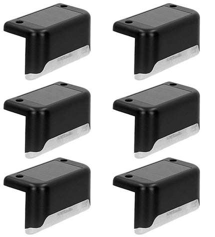 Set of 12 Aktive outdoor garden decorative solar lamps, 8x4.5x4 cm, ideal for illuminating outdoor spaces.
