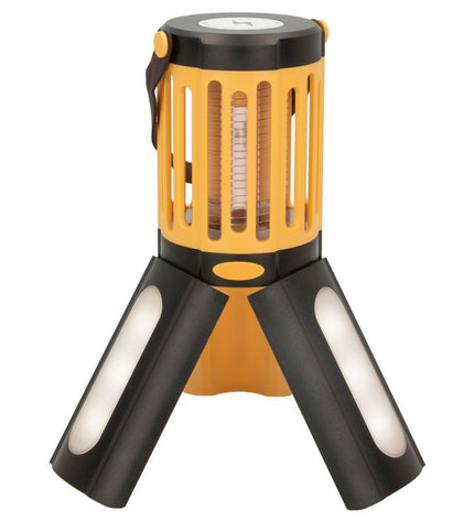 Six Aktive outdoor garden decorative Antimuggenlamp lights, 8x23x8 cm, for illuminating outdoor spaces and enhancing garden decor.