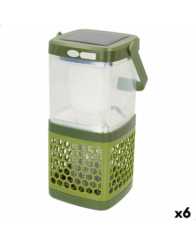 Set of six Aktive outdoor garden decorative antimuggenlamp icons, 10x21x10 cm, for outdoor pest control and garden decoration.