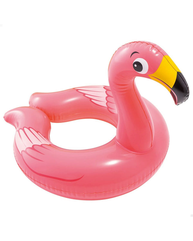 Set of 36 Intex inflatable pool toys featuring animal shapes, measuring 89 x 33 x 69 cm, suitable for outdoor play.