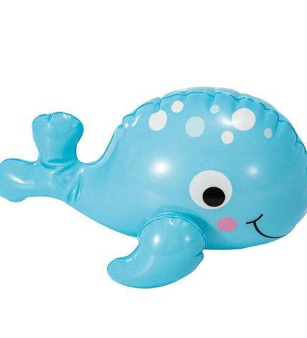 Set of 36 Intex inflatable pool animals, 33x33 cm, colorful plastic figures for outdoor play and pool fun.