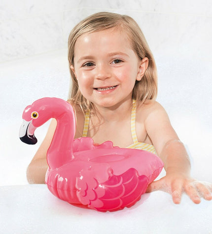 Set of 36 inflatable Intex animal pool figures, 33x33 cm, colorful waterproof toys for outdoor swimming fun.