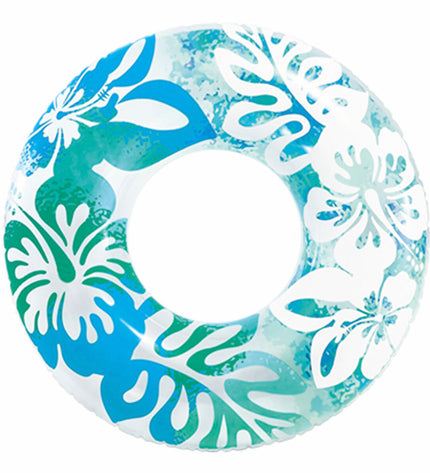 Set of 24 inflatable floating donuts from Intex, 91 cm diameter, perfect for pool play and outdoor water fun.