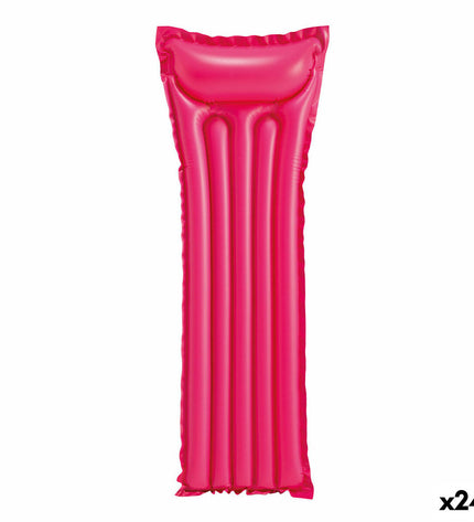 Set of 24 Intex inflatable mattresses, 183 x 69 cm, suitable for toys, games, outdoor activities, and sports.