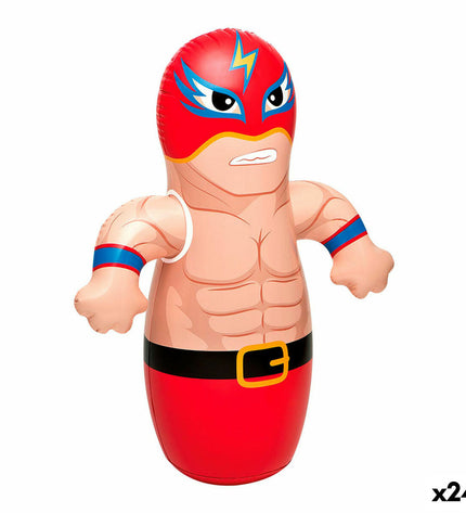 Set of 24 Intex inflatable pool figures, 74 x 94 cm, colorful outdoor pool toys for kids and water play.
