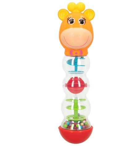 Colorbaby baby rammelaars set of 12 in various colors, soft toys for infants, measuring 6.5 x 25.5 x 6.5 cm