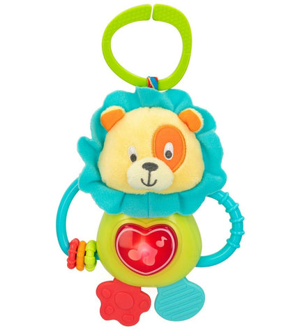 Set of six Winfun soft rattles for babies, measuring 14x19x6.5 cm, designed for young children’s play and sensory development.