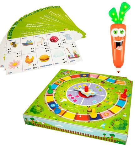 Set of six Lisciani Giochi educational quiz games, each measuring 27 cm, featuring colorful question cards and game accessories.