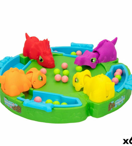 Colorbaby Dinosaurus game set with six colorful dinosaur figures for children's play and educational fun.